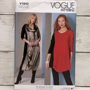 ⭐️5 for $28⭐️ NEW Vogue Patterns V1843 Sewing Patterns UNCUT